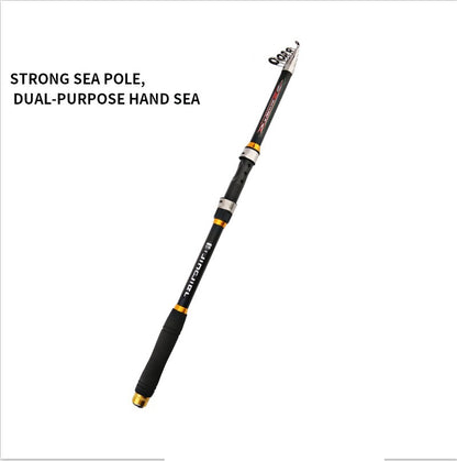2.1M -3.6M Carp Fishing Rod Feeder Hard FRP Carbon Fiber Telescopic Fishing Rod Fishing Pole - HD Wireless Product #5