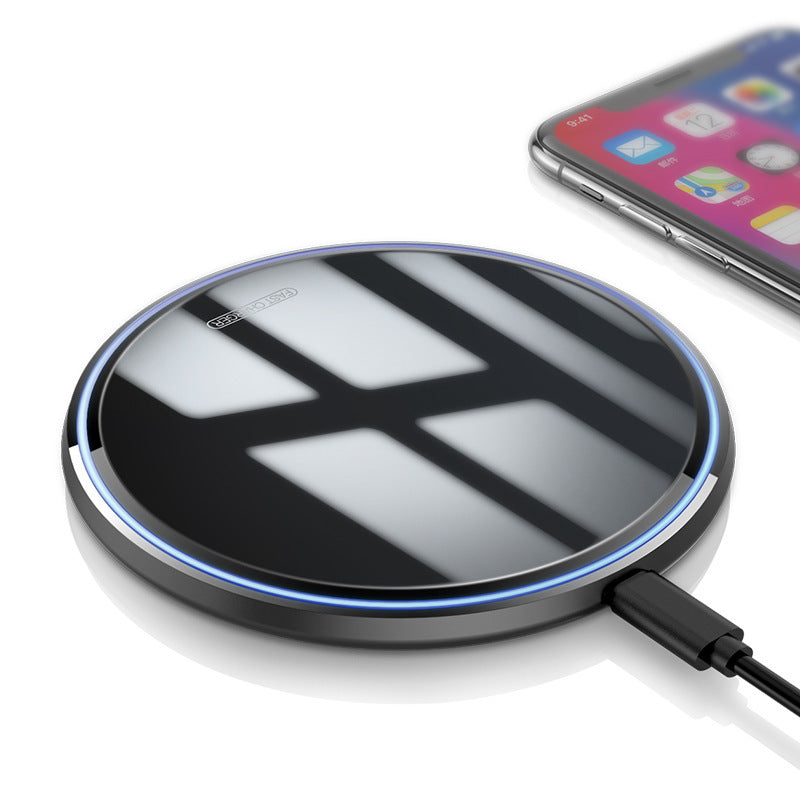 Cross-Border 10W Mirror Wireless Charger Fast Charge 1620291336604