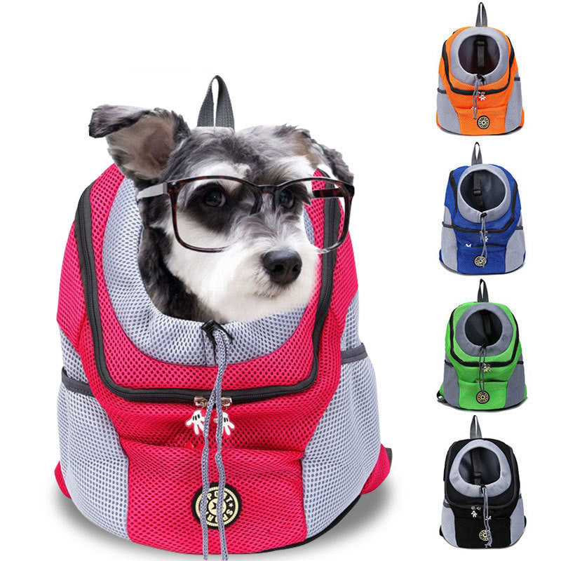 Pet Portable Chest Mesh Breathable Shoulder Outing Bag 1620381456422