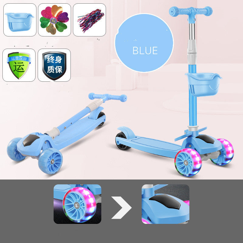 Children'S Scooter Mi Gao Three-In-One Kids Skateboard Scooter Scooter 1620384875886