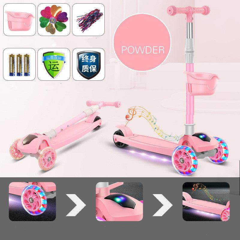 Children'S Scooter Mi Gao Three-In-One Kids Skateboard Scooter Scooter 1620384875888