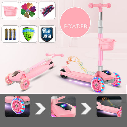 Children'S Scooter Mi Gao Three-In-One Kids Skateboard Scooter Scooter 1620384875888