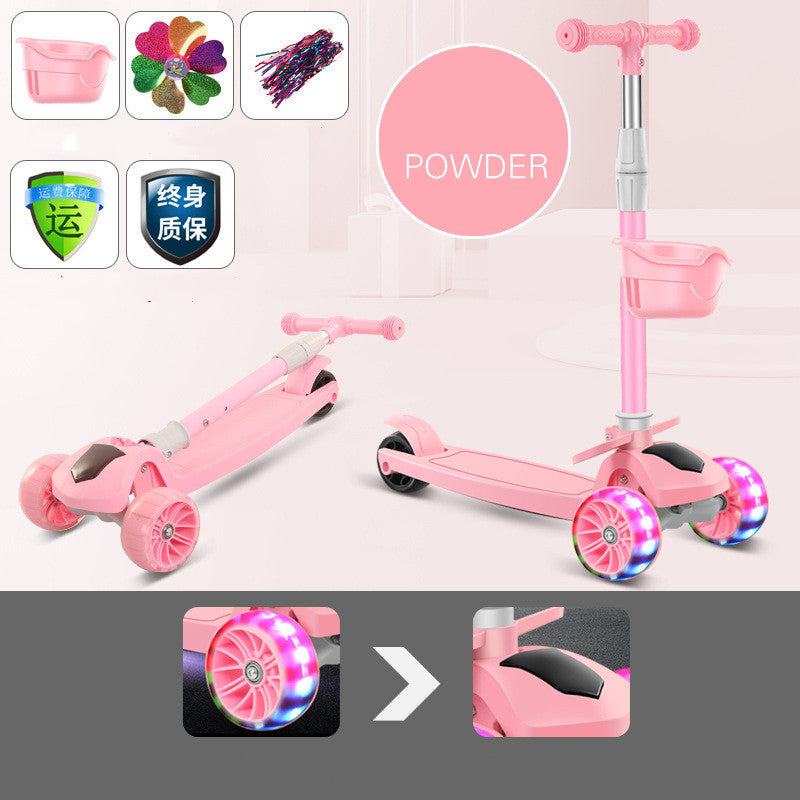 Children'S Scooter Mi Gao Three-In-One Kids Skateboard Scooter Scooter 1620384875892