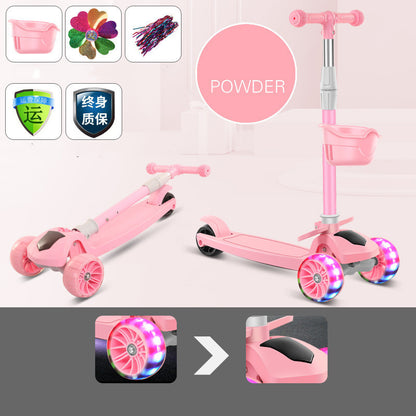 Children'S Scooter Mi Gao Three-In-One Kids Skateboard Scooter Scooter 1620384875892