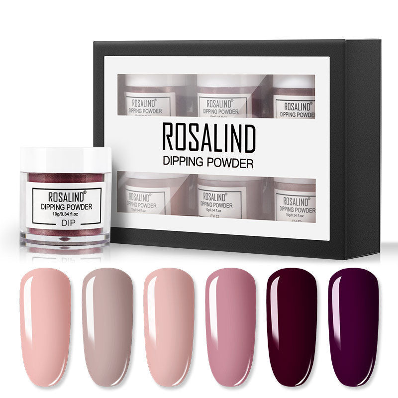 Nail Art Infiltration Powder Set, Baking-free Moisturizing Powder, Nail Glitter 1620440966019