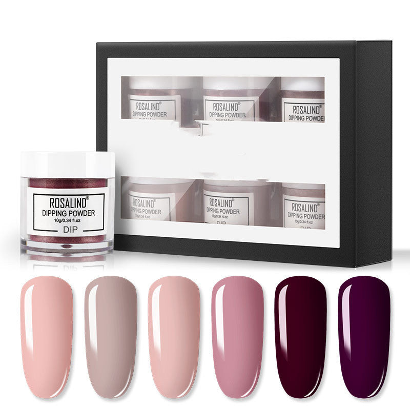 Nail Art Infiltration Powder Set, Baking-free Moisturizing Powder, Nail Glitter 1620446628833