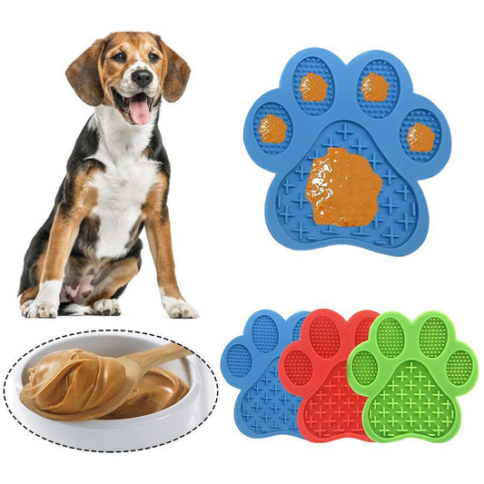 Dog Lick Pad Pet Bathing Distraction Pads Wall Mouted Silicone Slow 1620453202990