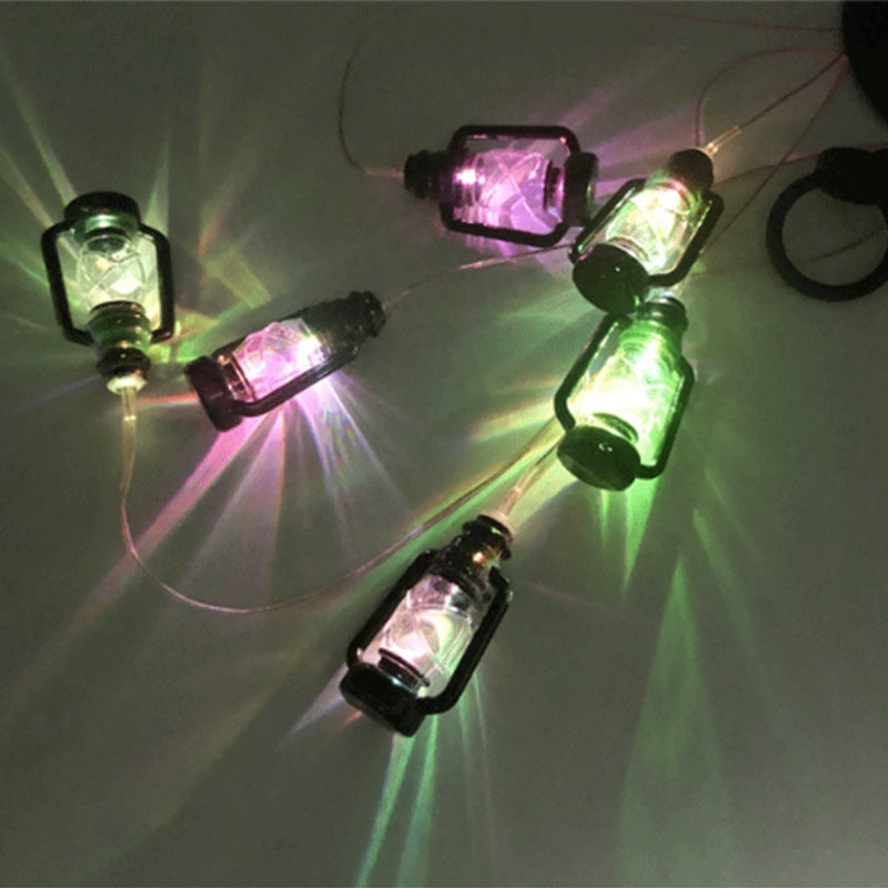 Changing Solar Powered Lanterns Wind Chime Wind Mobile LED Light 1620455357924