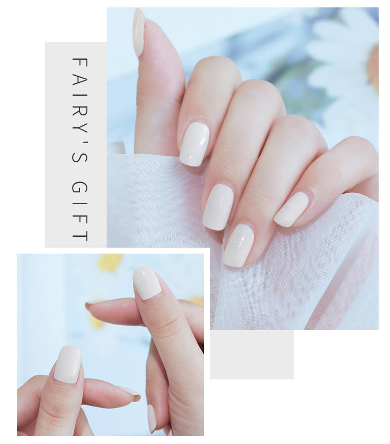 Odorless, Baking-free Nail Polish, Non-peelable Oily Nail Polish, Cherry Color Nail Polish 1620456925844