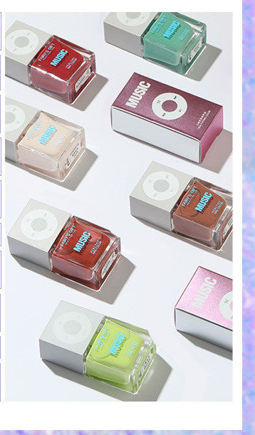 Odorless, Baking-free Nail Polish, Non-peelable Oily Nail Polish, Cherry Color Nail Polish 1620456925861