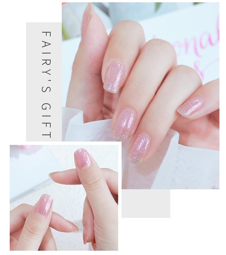 Odorless, Baking-free Nail Polish, Non-peelable Oily Nail Polish, Cherry Color Nail Polish 1620456925862