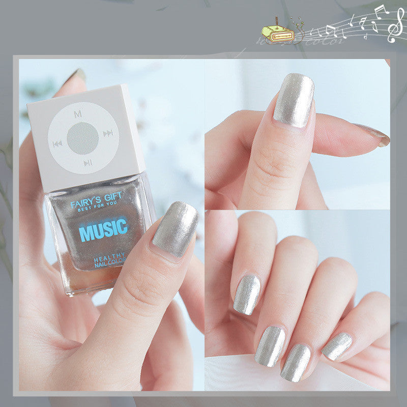 Odorless, Baking-free Nail Polish, Non-peelable Oily Nail Polish, Cherry Color Nail Polish 1620456926159