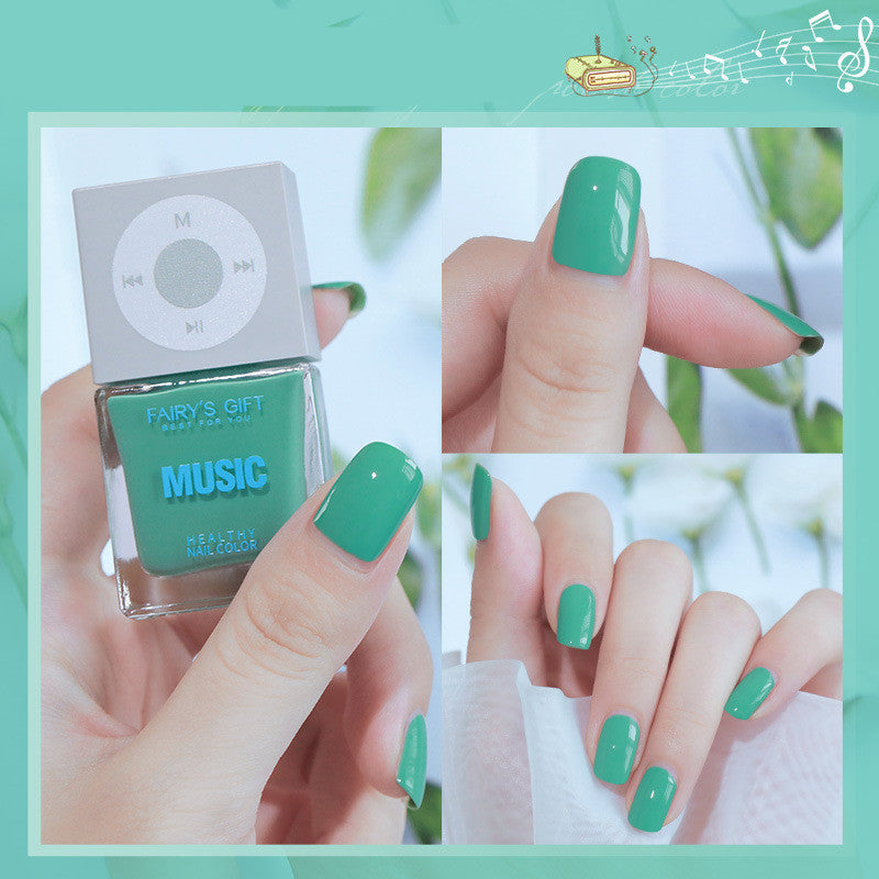 Odorless, Baking-free Nail Polish, Non-peelable Oily Nail Polish, Cherry Color Nail Polish 1620456926479