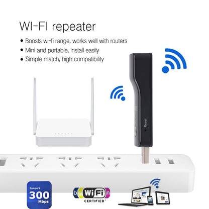 300M Usb Wifi Extender Signal Amplifier Usb Repeater - HD Wireless Product #4