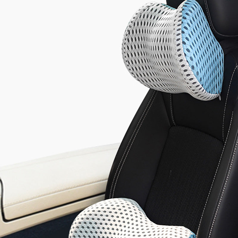 Memory Foam Car Headrest Lumbar Support Set 1620531757711