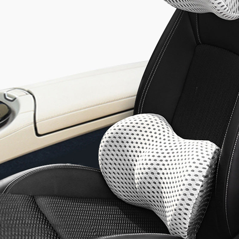 Memory Foam Car Headrest Lumbar Support Set 1620531758012