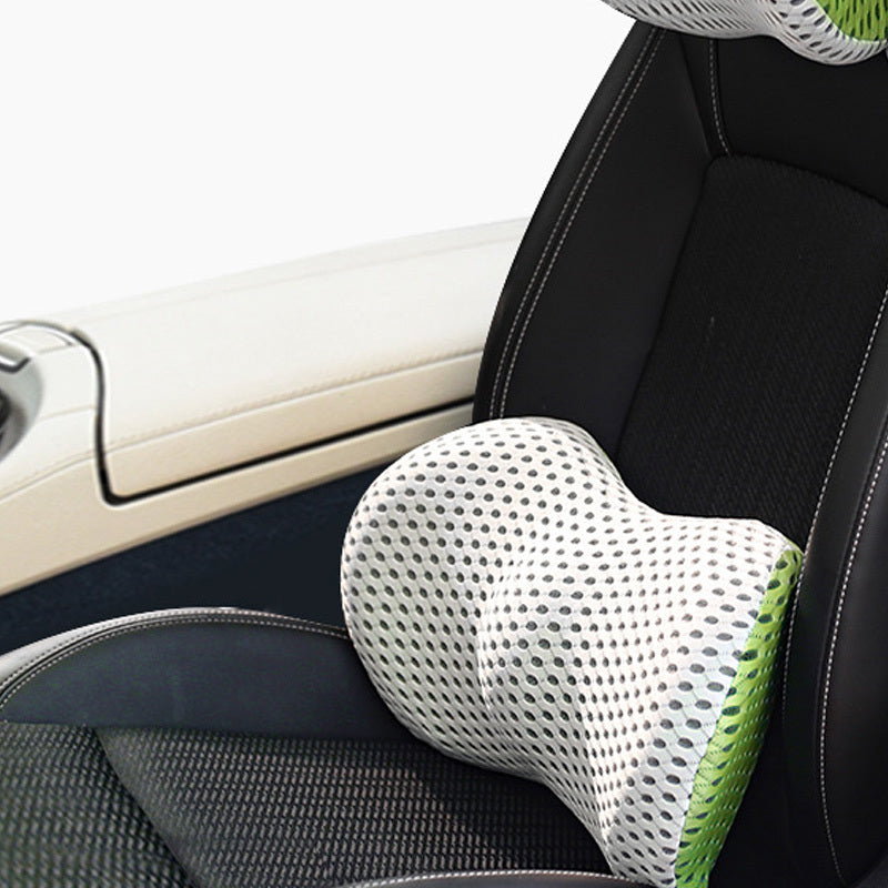 Memory Foam Car Headrest Lumbar Support Set 1620531758013
