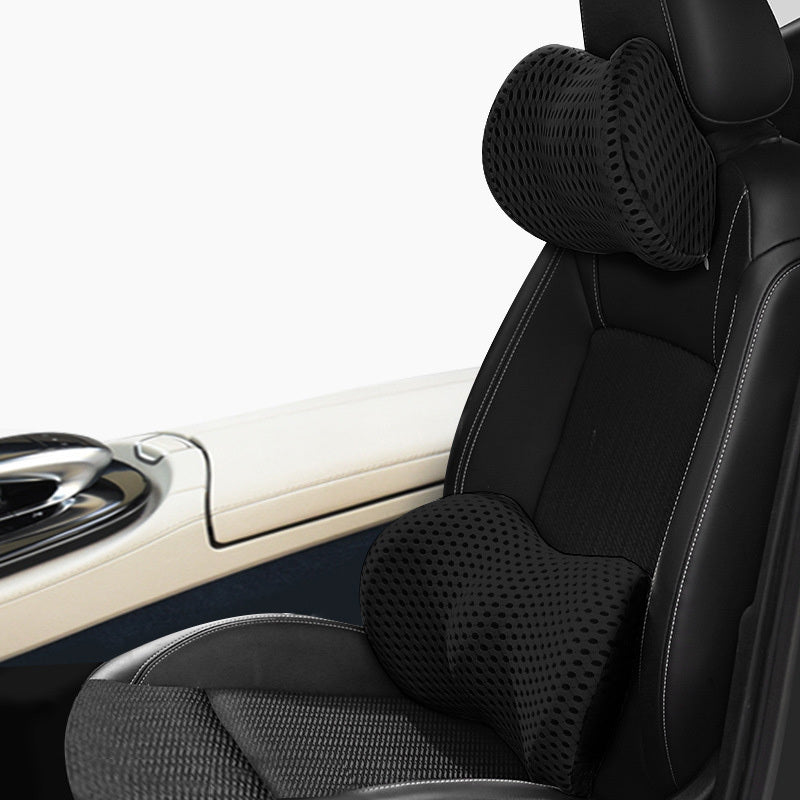 Memory Foam Car Headrest Lumbar Support Set 1620531758341