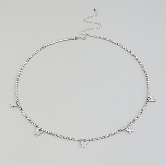 Fashion Sexy Butterfly Body Chain Belly Waist Chain for Women Summer Beach Trend Jewelry Accessories Belt Party Gift 16205433