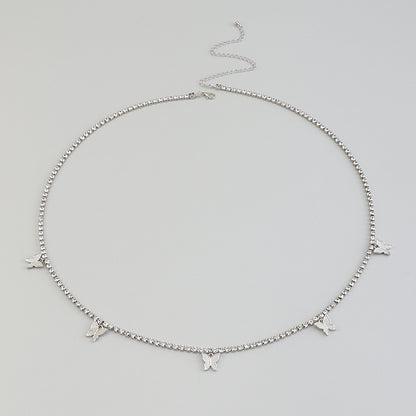 Fashion Sexy Butterfly Body Chain Belly Waist Chain for Women Summer Beach Trend Jewelry Accessories Belt Party Gift 16205433