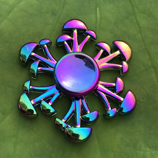 Clover Colorful Fingertip Spinning Spiral Decompression Toy Finger Spinner 1620545610436