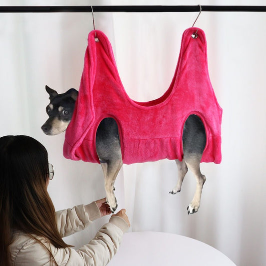 Pet Nails Trimming Pet Grooming Hammock 1620556450616
