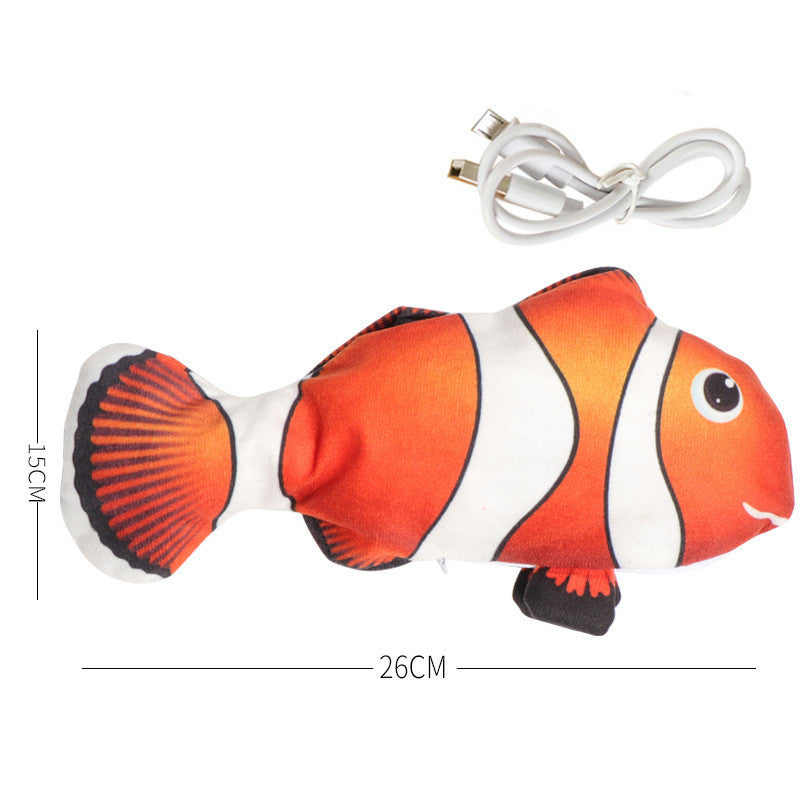 Simulation Fish Toy, Electric Cat Toy, Usb Charging, Beating Fish Plush Toy 1620556793556 ca5c3b3a 04fe 4c73 842a 0341482cef2