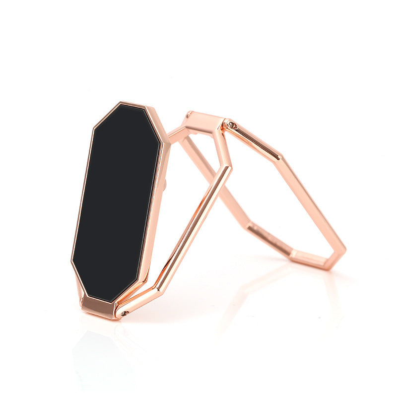 Magic Ring Folding And Sticking Zinc Alloy Metal Mobile Phone Ring Buckle - 图片 7