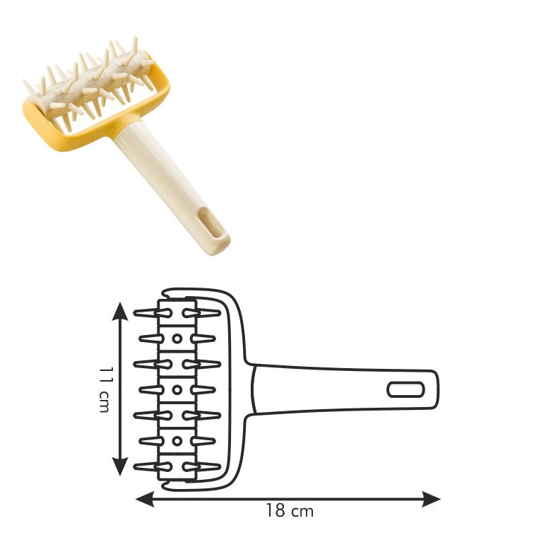 Kitchen Pizza Roller Pin Bread Hole Puncher DIY Baking Needle Tool Biscuit Wheel Pin Pasta Dough Crimper Kitchen Pizza Tool 1