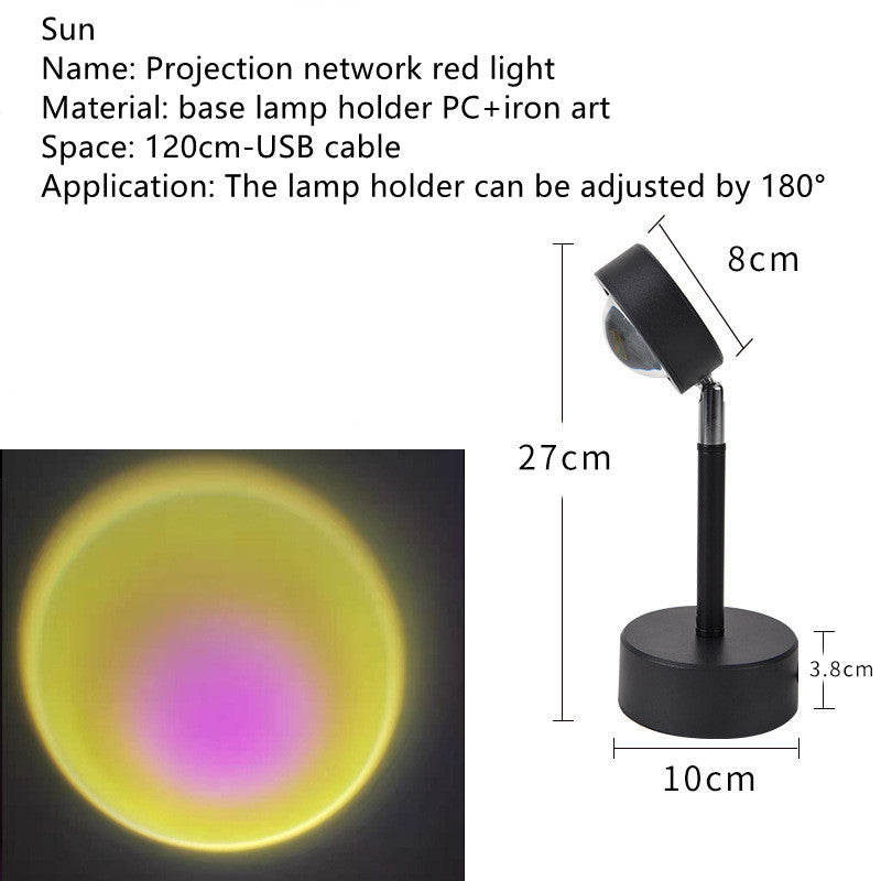 The Sun Never Sets Projection Sunset Atmosphere Light 1620703426022
