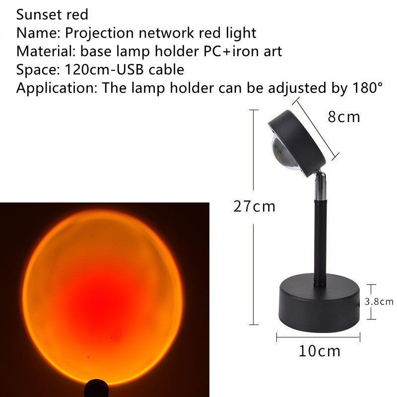 The Sun Never Sets Projection Sunset Atmosphere Light 1620703426036