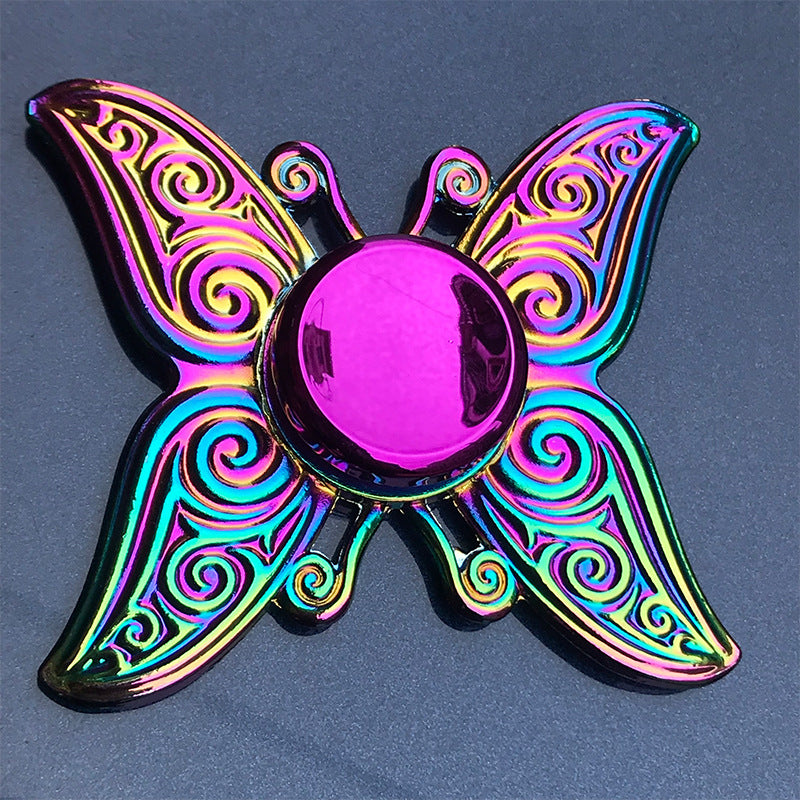 New Colorful Fingertip Spinner Zinc Alloy Decompression Toy Hand Spinner Finger Spinner 1620704637501