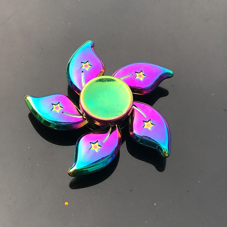 New Colorful Fingertip Spinner Zinc Alloy Decompression Toy Hand Spinner Finger Spinner 1620704637790