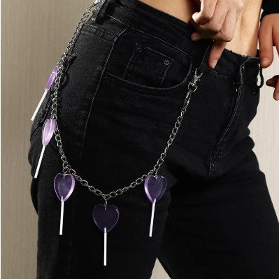 Lollipop Waist Chain Trouser Chain Girl Trouser Chain 1620719309840