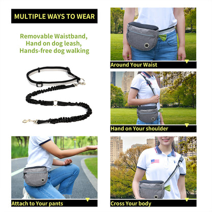 Pet Snack Bag For Walking, Walking The Dog Artifact, Outing Dog Training Snack Bag 1620737463211