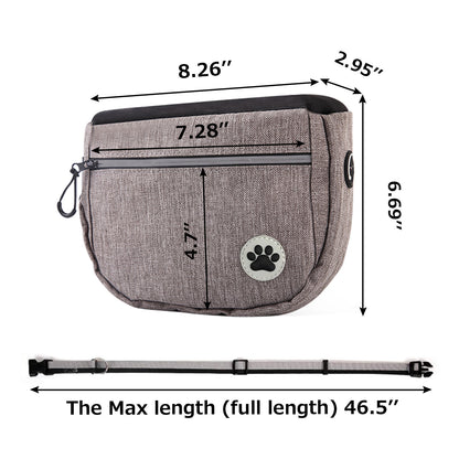 Pet Snack Bag For Walking, Walking The Dog Artifact, Outing Dog Training Snack Bag 1620737463214