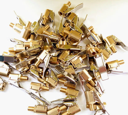 Adapter Clamp Connector Pump-Valve Truck Air-Pump Brass Car 8mm Clip-Clip 1620782058580