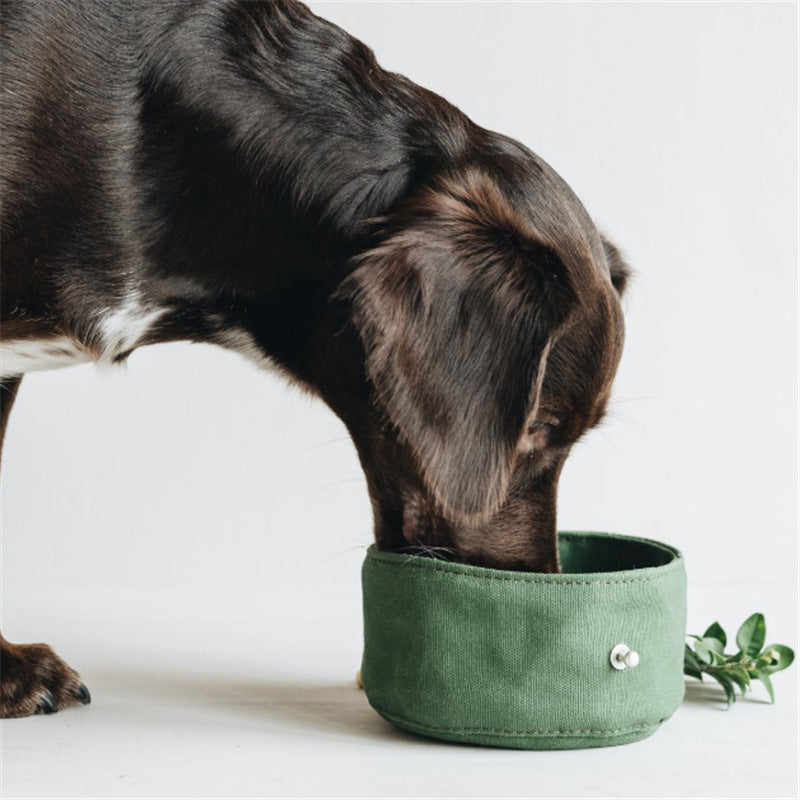 Waterproof Foldable Travel Dog Bowl 1620789164908