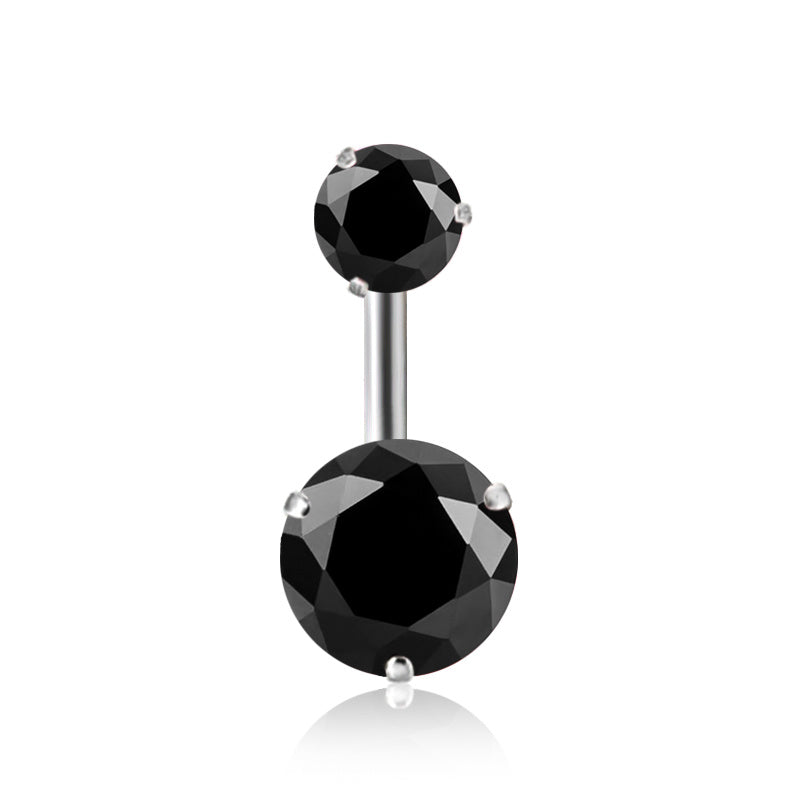 Steel Color Belly Button Piercing Punk Umbilical Umbilical Buckle Body Jewelry 1620801176268