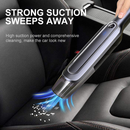 Cordless Handheld Vacuum Cleaner Suction Rechargeable Dust Collector Dry Wet Portable Dust Cleaner for Home Car 1620811351760