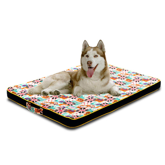 Thickened Pet Printing Canvas Dog Mats Dog Bed Mats Dog Bed Mattresses 1620825990556