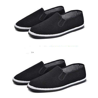 Handmade Melaleuca Sole Old Beijing Cloth Shoes Men's Deodorant Casual Shoes Soft Sole 1620869733312