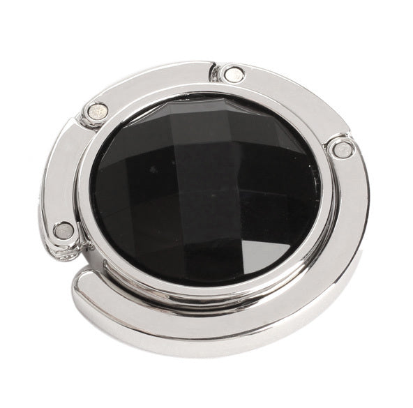 Fashion ladies crystal bag hook personality purple diamond metal bag hook 1620870500069