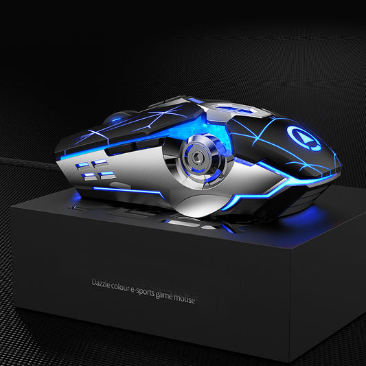 Gaming Mouse Wired Silent Gaming Mechanical Computer Desktop Notebook Office 1620890465889
