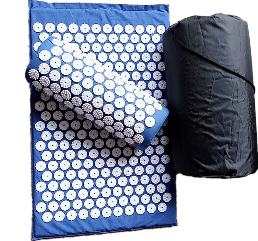Round Buckle 27 NeedlesAcupuncture Mat, Yoga Mat, Massage Mat 3-Piece Set 1620895102874