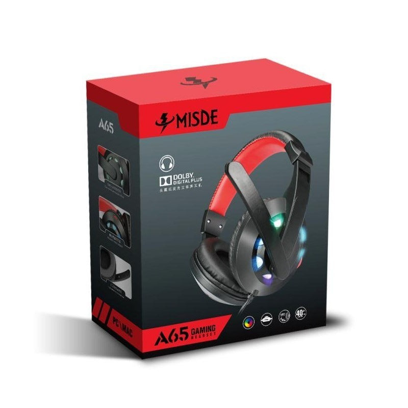 Wired Headset Stereo Gaming Headphone For Music 1620897628740