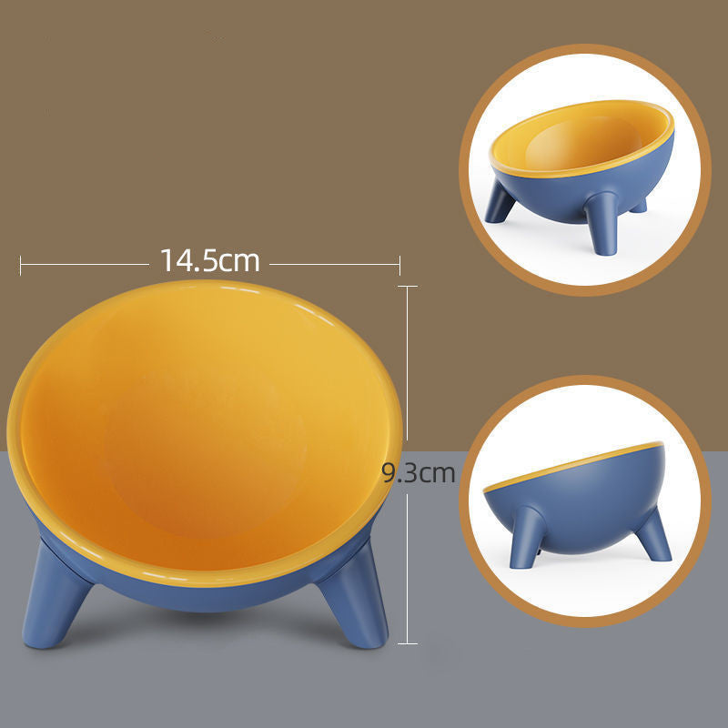 Cat Dog Bowl With Stand Pet Feeding Food Bowls Dogs Bunny Rabbit Nordic Color Feeder Product Supplies Pet Accessories 1620903