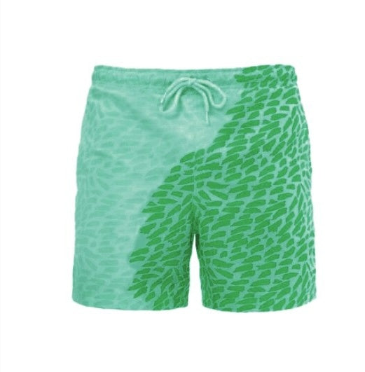 Magical Change Color Beach Shorts Summer Men Swimming Trunks Swimwear Swimsuit Quick Dry bathing shorts Beach Pant 1620955802