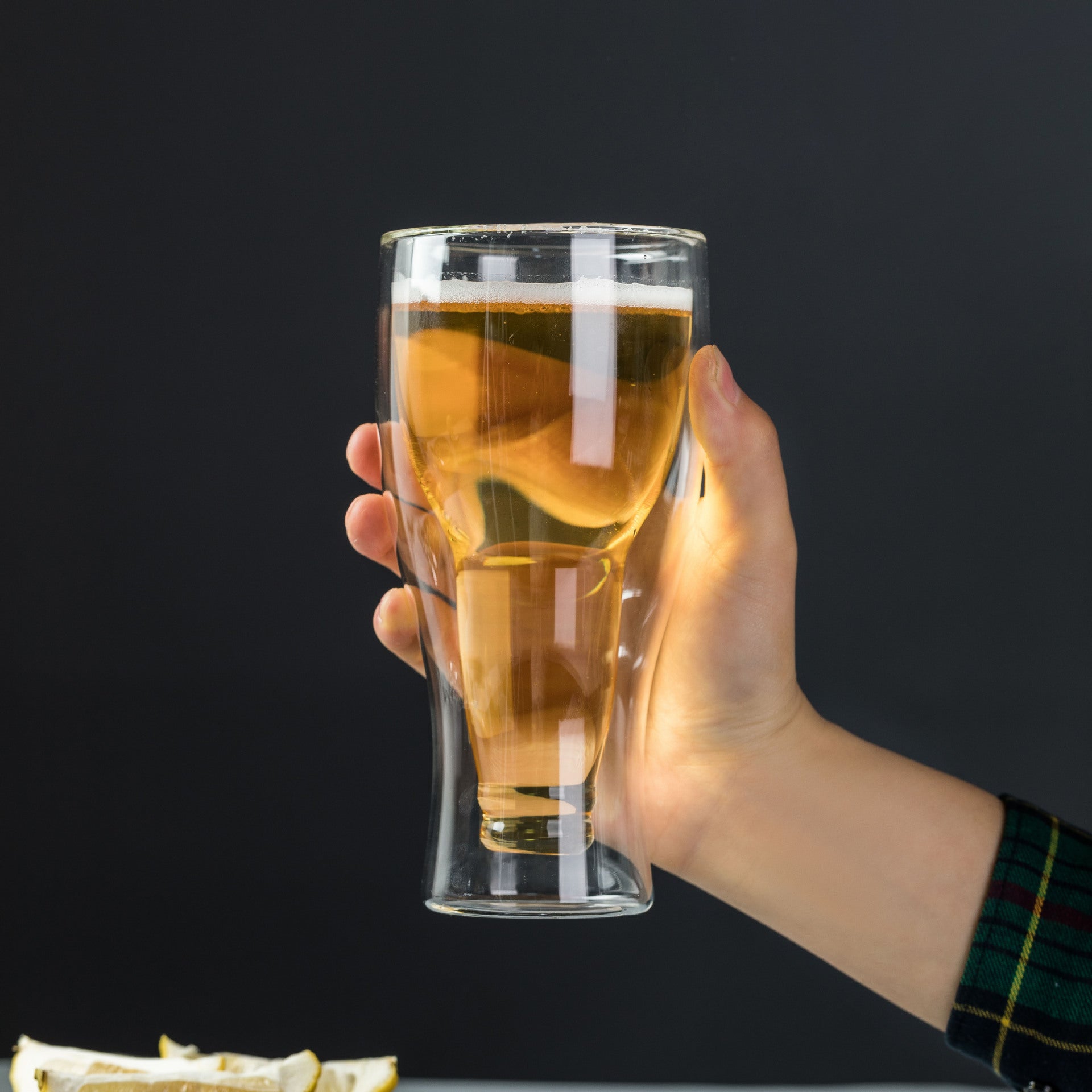 Creative Cocktail Wineglass Mug Double Wall Mugs Beer Wine Glasses Whiskey Champagne Glass 1620957809664