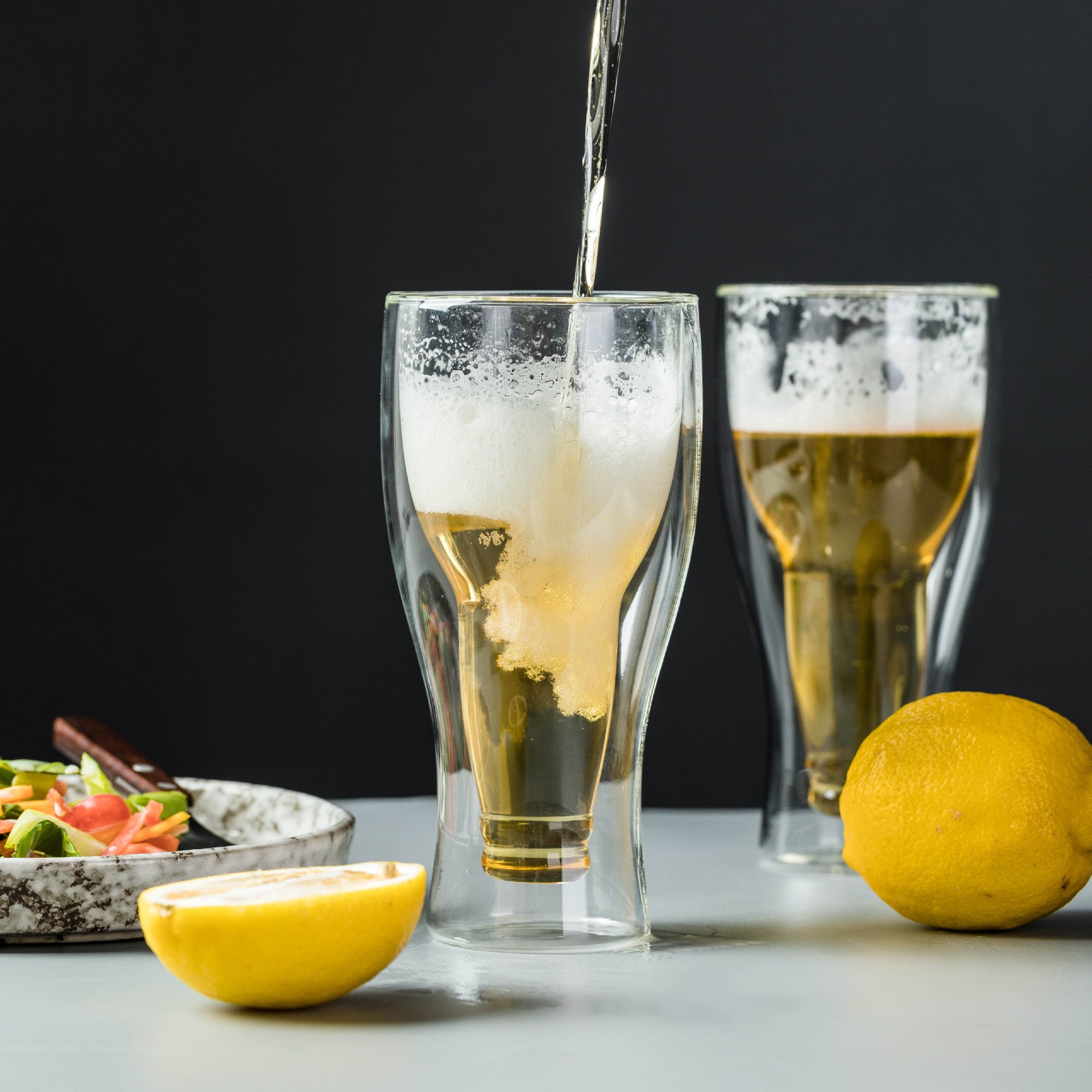 Creative Cocktail Wineglass Mug Double Wall Mugs Beer Wine Glasses Whiskey Champagne Glass 1620957809672